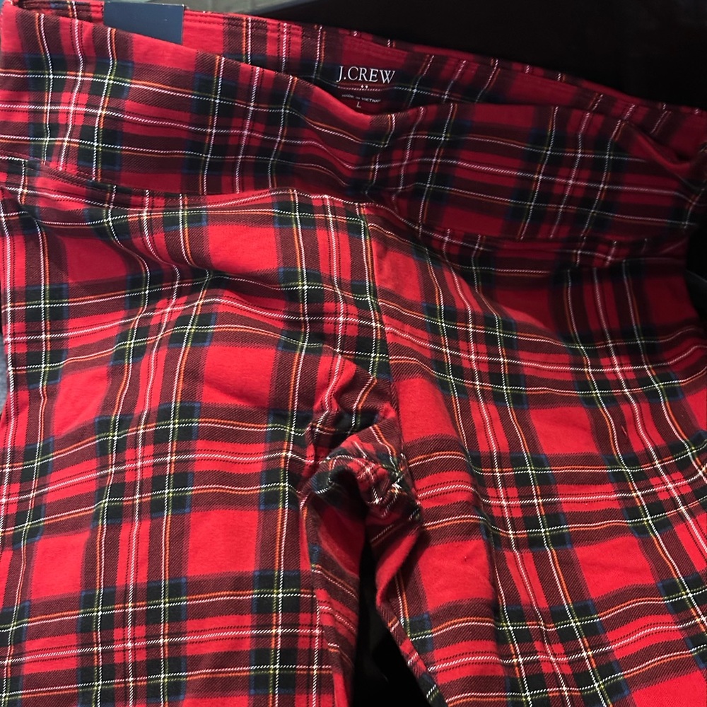 J crew Christmas leggings new never worn with tags